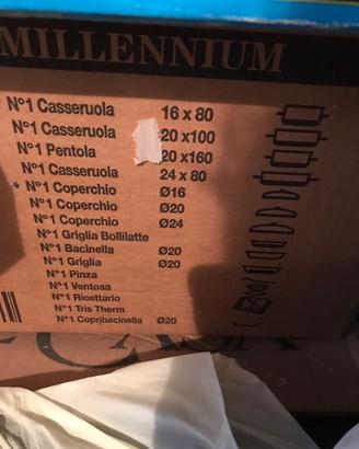 Set pentole nuove
