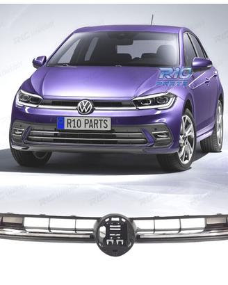 GRIGLIA ANTERIORE VOLKSWAGEN VW POLO 22- LOOK R LI