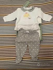 Completino estivo neonato/a 2 pezzi I-Do