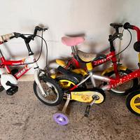 Biciclette di varie misure