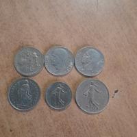 vecchie monete  italiane e francese