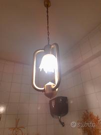 Lampadario in ottone 