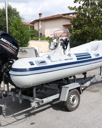 Gommone 5 m Mercury 40/60 2013 + carrello Ellebi