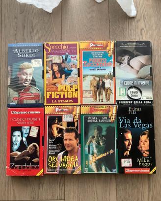 Viedocassetta film VHS una a  scelta