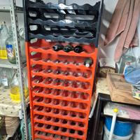 19 Scaffali portabottiglie cantinetta