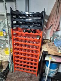 19 Scaffali portabottiglie cantinetta