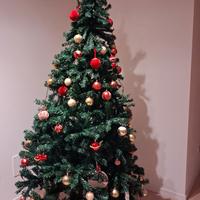 albero di natale 210 cm