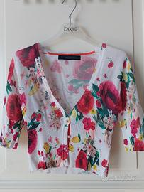 Nénette cardigan corto 