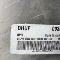 Centralina motore Opel metano 09364499