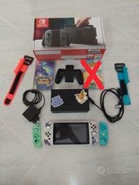Nintendo Switch + 1 gioco + Cover + Cover Joystic