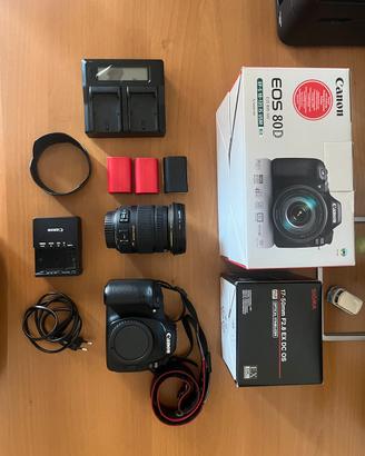 Canon 80D + Sigma 17-50mm f/2.8 EX DC OS