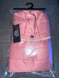 Piumino con interno pelliccia in eco