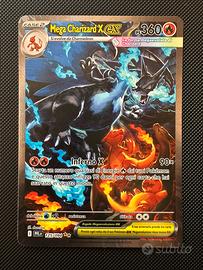 Pokemon Mega Charizard X ex 125/094 Fiam Spettrali