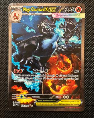 Pokemon Mega Charizard X ex 125/094 Fiam Spettrali
