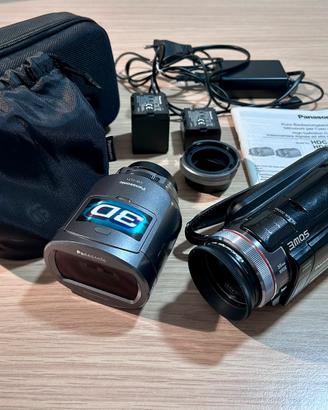 Panasonic HDC-HS900 220GB Leica + Convertitore 3D