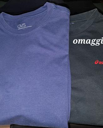 t shirt cotone 3+1 omaggio
