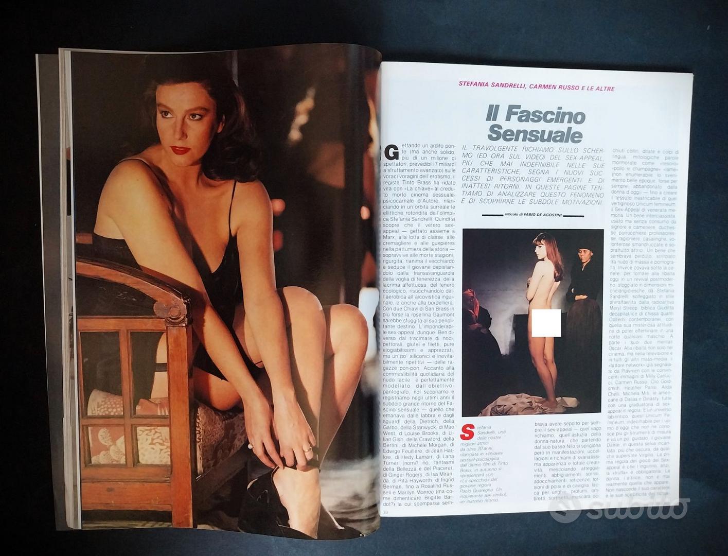 PLAYMEN 11 1984 +gadget CARMEN RUSSO Ornella MUTI - Libri e Riviste In  vendita a Roma