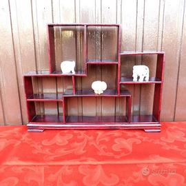 ESPOSITORE BACHECA IN LEGNO x PICCOLI SOPRAMMOBILI