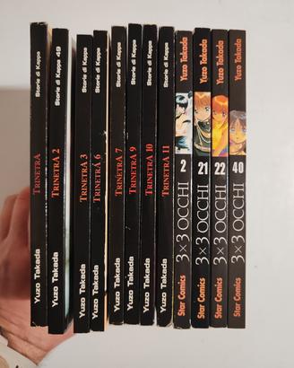 Trinetra 3x3 occhi manga