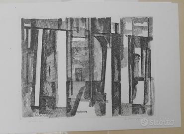 Korompay Giovanni. Due acqueforti originali