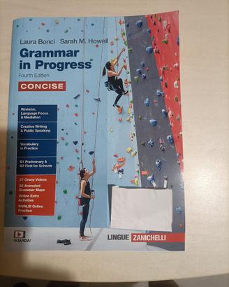 Libro d'inglese Grammar in Progres concise
