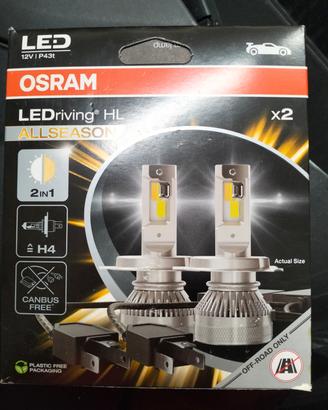 H4 Osram led bicolore 