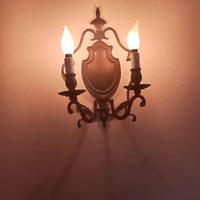 2 Applique in ottone