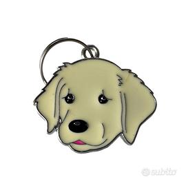 Medaglietta a forma di Razza (Golden Retriever )