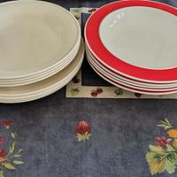 Piatti in plastica per bambini campeggio  anziani