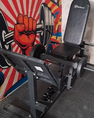 Lat machine multifunzionale + Leg press