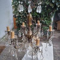 Lampadario e abat-jour vintage