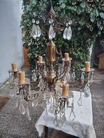 Lampadario e abat-jour vintage