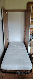 Armadio/letto a ribalta salvaspazio
