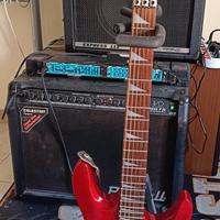 chitarra SUPERSTRAT Washburn 1989 per rock metal