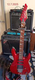chitarra SUPERSTRAT Washburn 1989 per rock metal