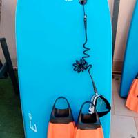 Tavole Bodyboard + Pinne + Muta 