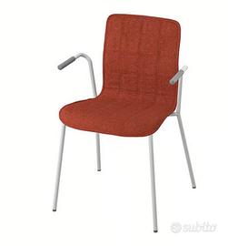 Quattro fodere ikea per sedie Laktare nuova collez