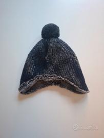 cappello uomo sorbino lana mohair grigio