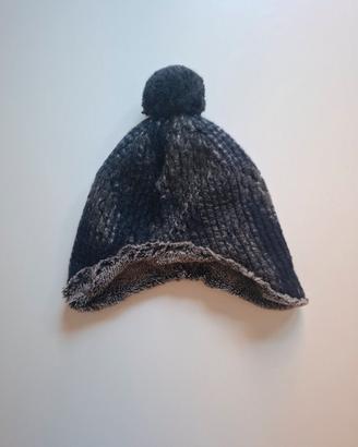 cappello uomo sorbino lana mohair grigio