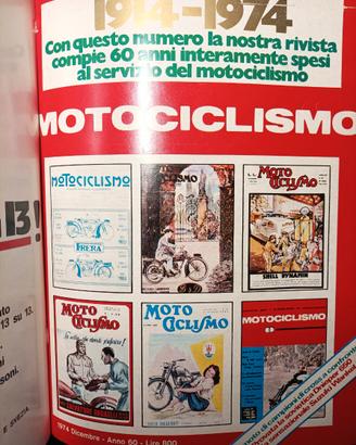Rivista MOTOCICLISMO numero 12 del 1974