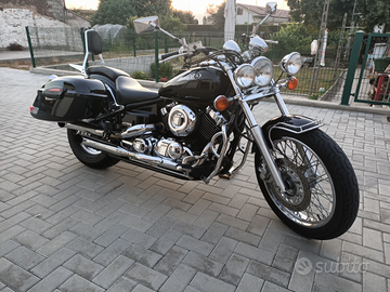 Chopper Yamaha dragstar 650 nera