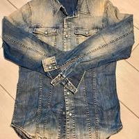 Camicia jeans Cycle Made in Italy taglia S