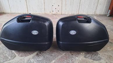 Valigie Laterali Kappa K33N Monokey  +borse TK55