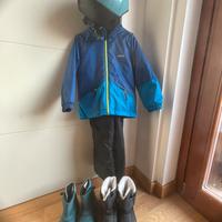Set Sci Bimbo tuta stivali e casco