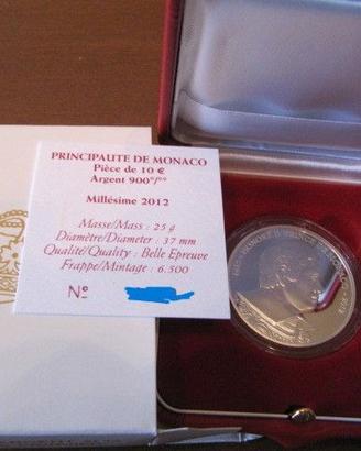 10 euro Monaco 2012