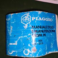 Manuale uso e manutenzione Vespa PK 50 / 125.