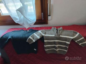 2 maglioni taglia 1,5-2 anni ( 92 cm )