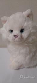 Gattino Bianco Persiano Peluche Lelly