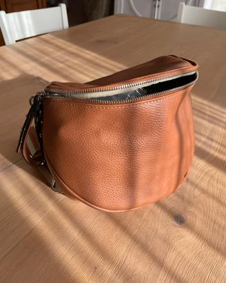 Borsa Genuine Leather marrone