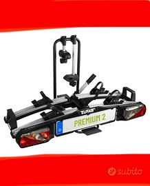 EUFAB 11521 PREMIUM II - PORTABICI GANCIO TRAINO